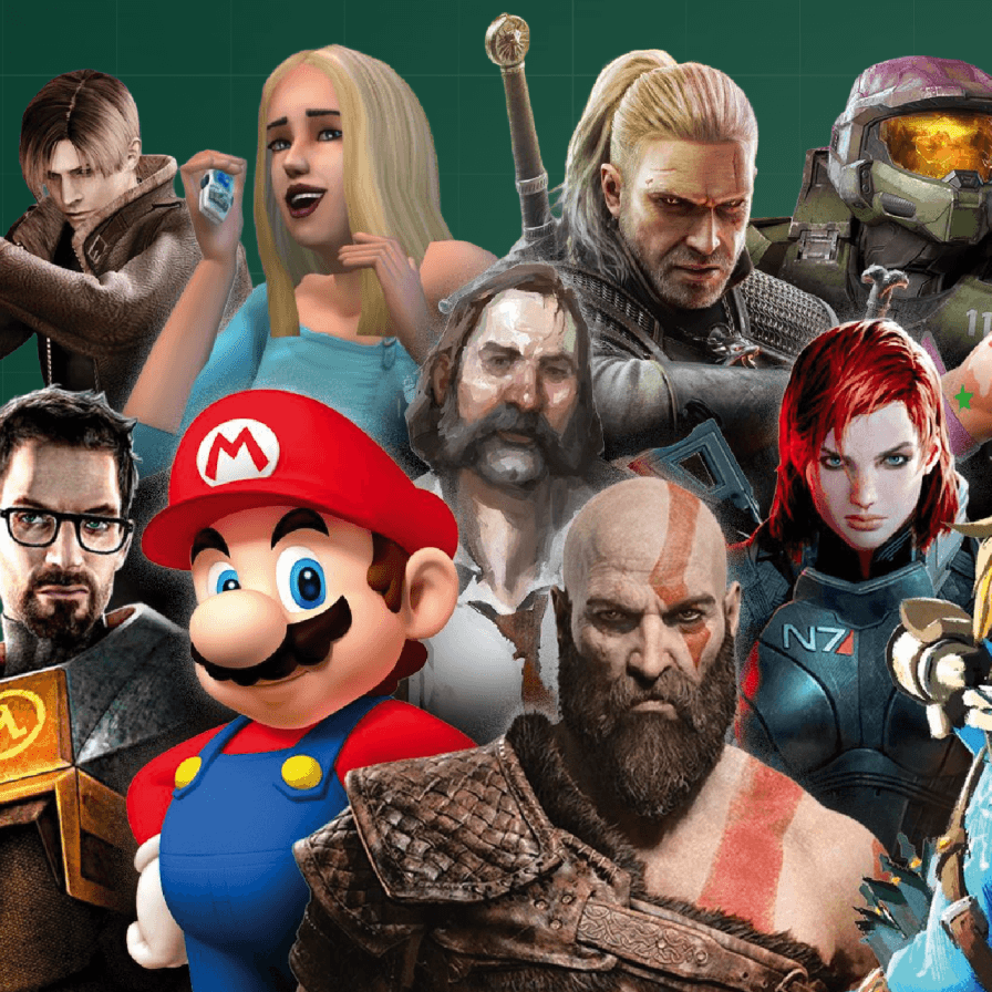 Poster van De wereld achter videogames